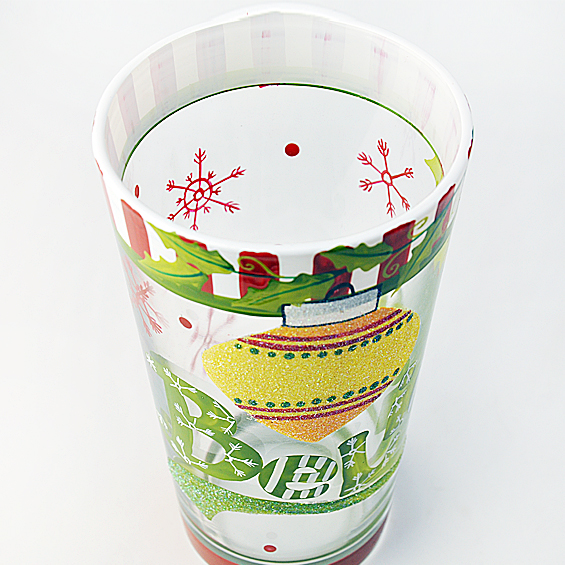 China new painting wine glass unique  funny wine glasses salcs promotion