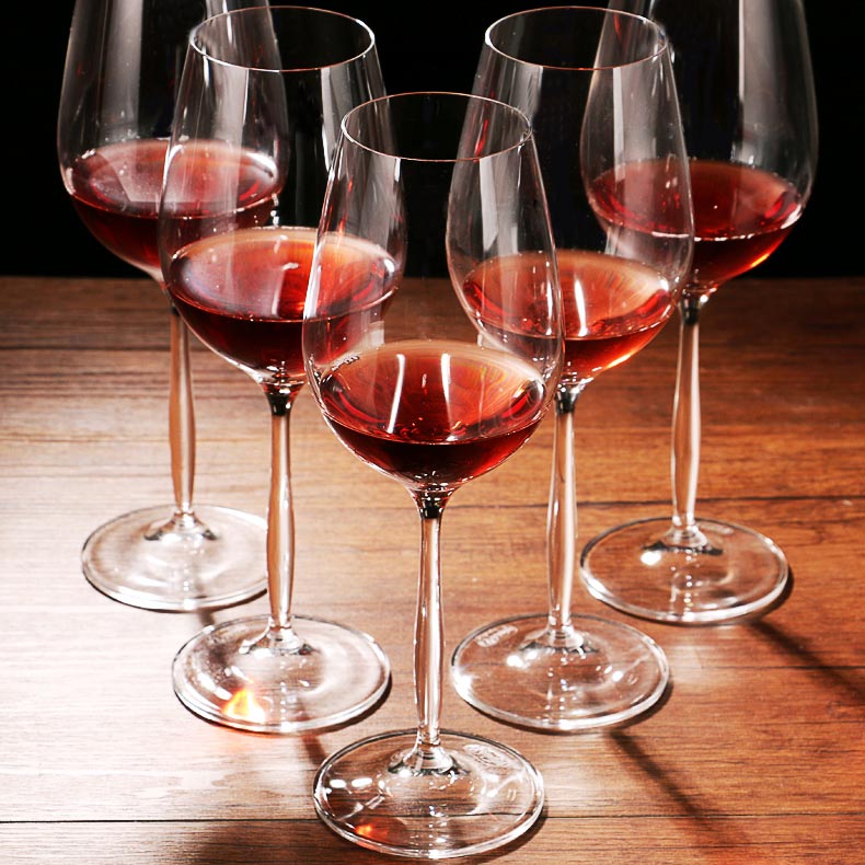 tall wine glasses