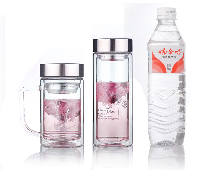 double glass tea cups