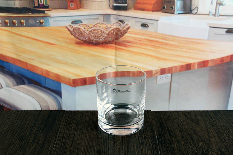 monogram whiskey glasses