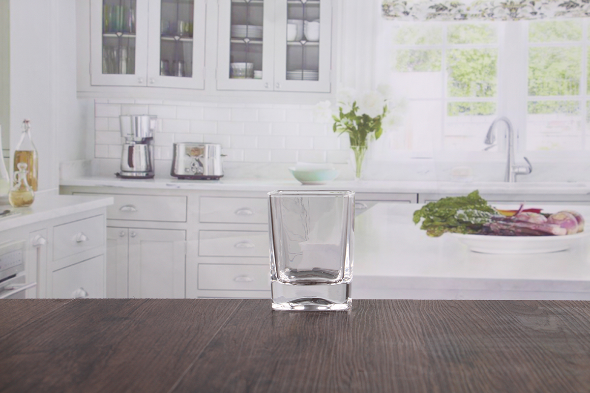 Square whiskey glasses