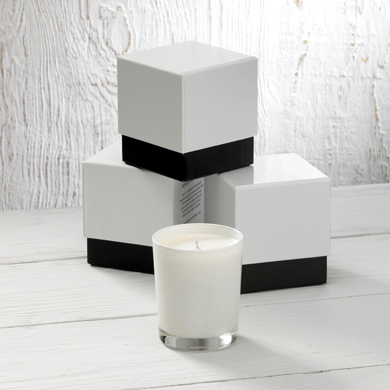 CD064 Glass Candle Jars With Metal Lids