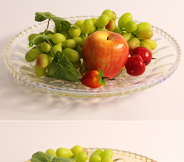 electroplated glass plate