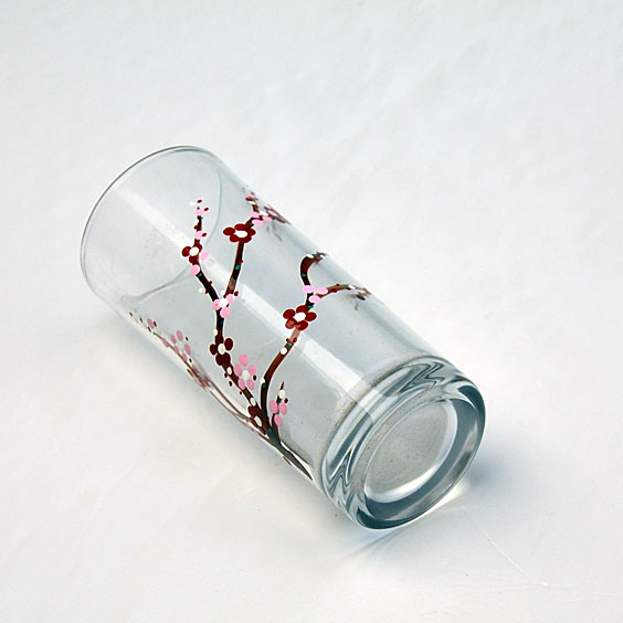 hand painted drinking glasses