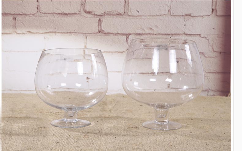  large brandy glasses