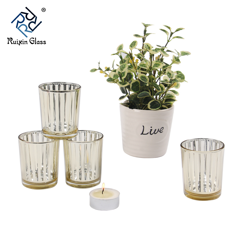 CD030 Custom Design Glass Candle Holders DIY