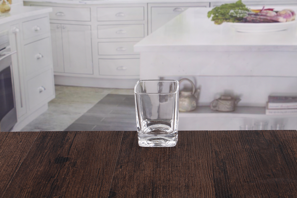 Square whiskey glasses
