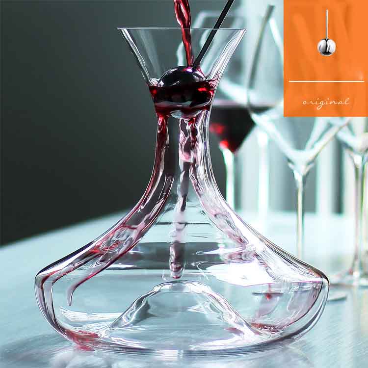 glass wine decanter
