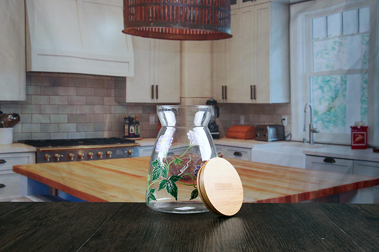 1000ml sealed glass jars