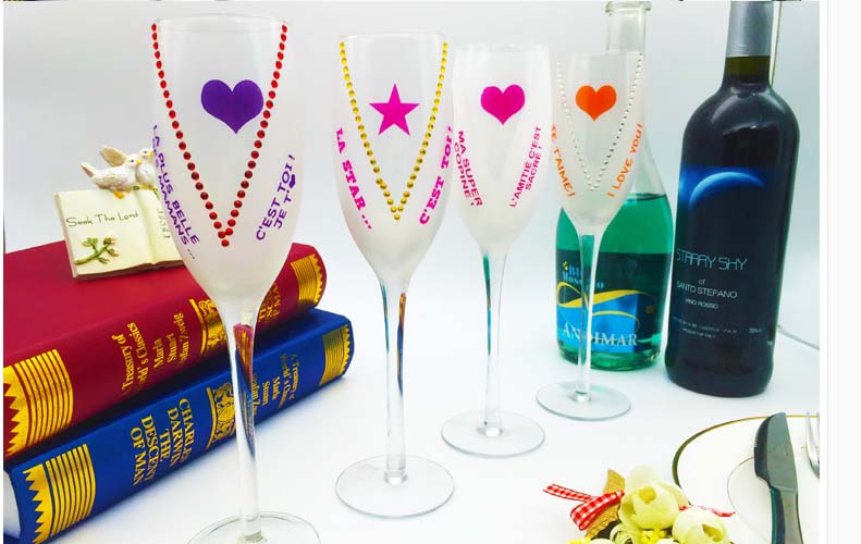 art wine glasses