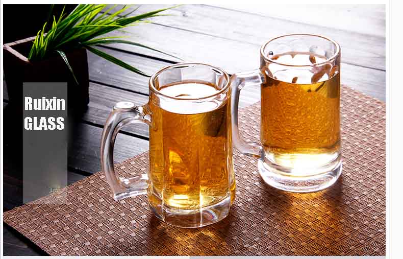 glass beer mugs