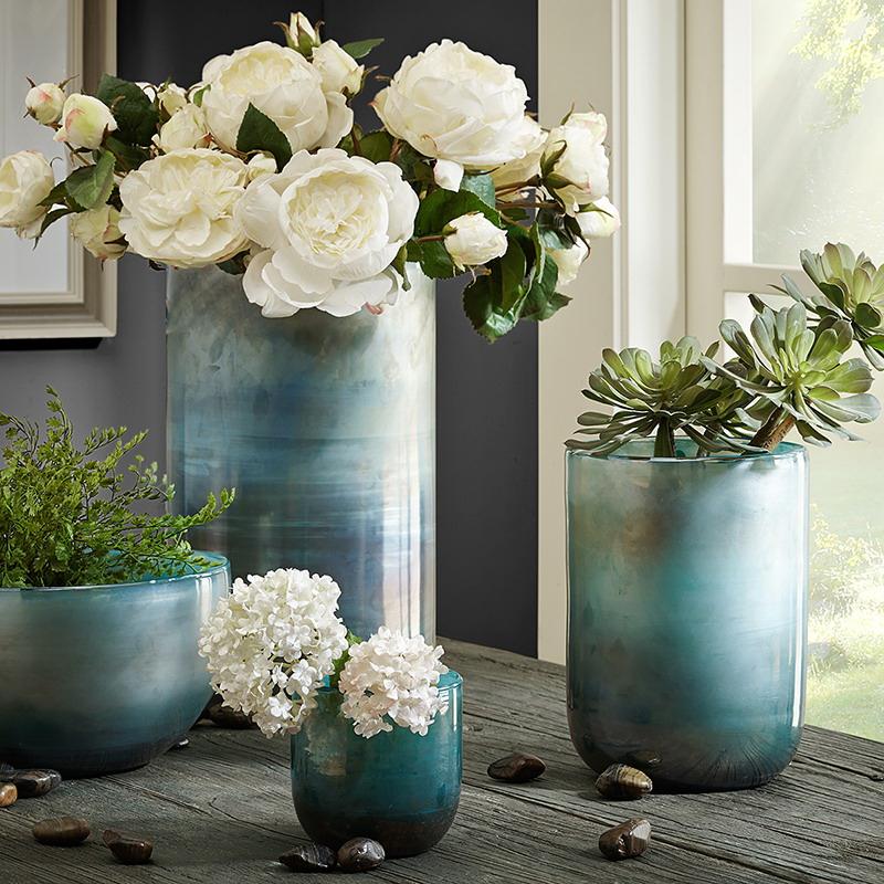 glass bowl vases