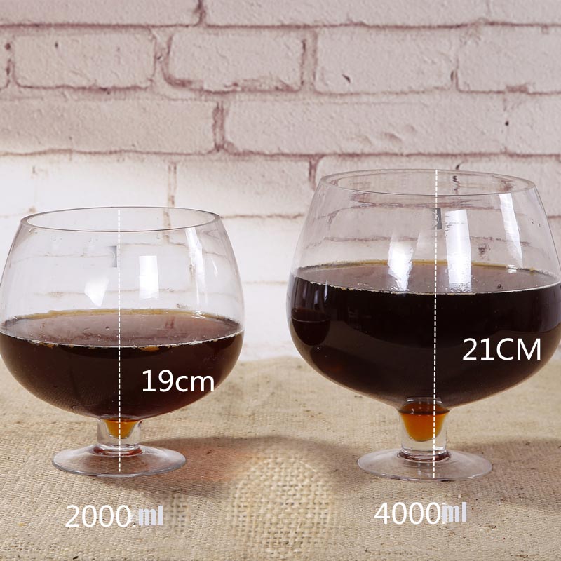  large brandy glasses