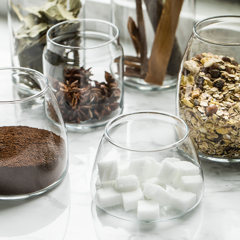 wide mouth glass jar