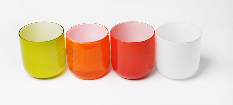 votive candles glass jar