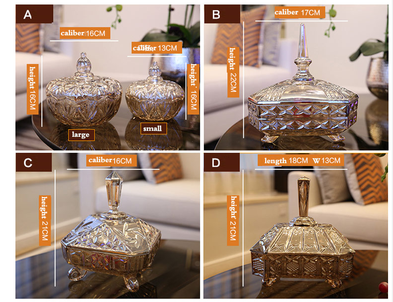 plating glass compote