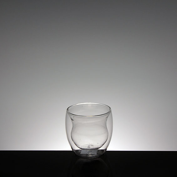 Tumbler glass double walled cups glass cup sets 400ml  double wall glass coffee mugs wholesale