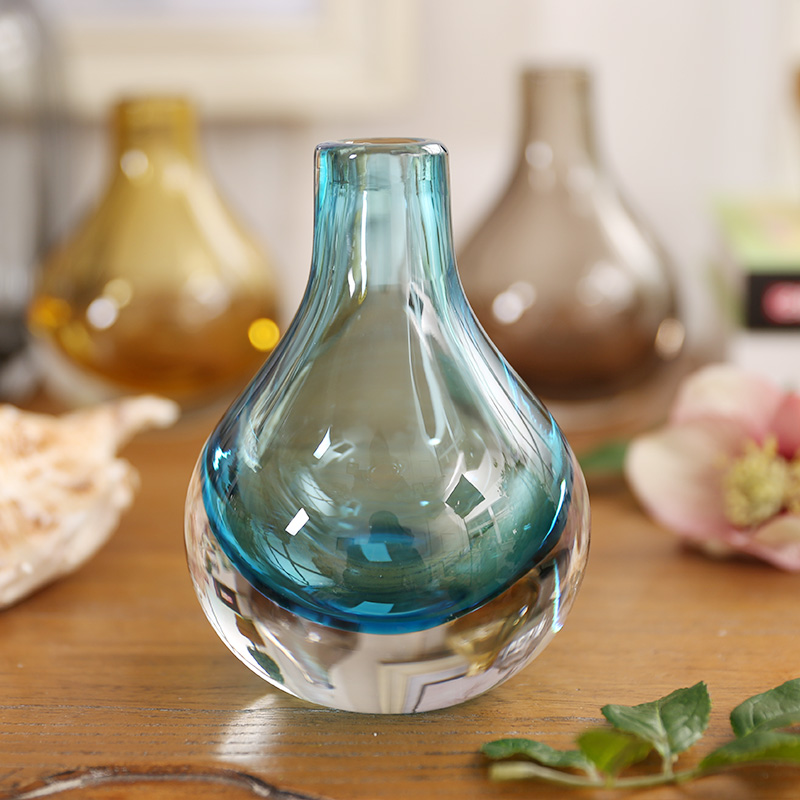 blown glass vases