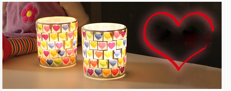 heart candle holder