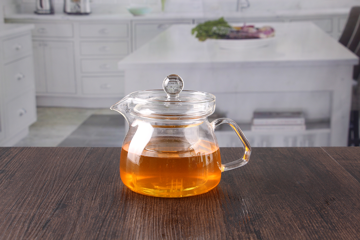 Borosilicate glass teapot infuser