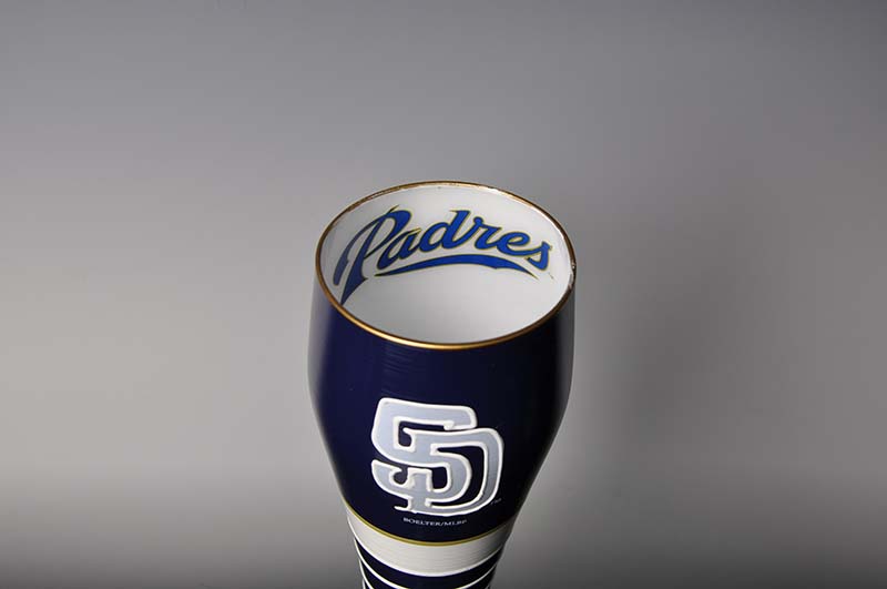 OME hand painted glassware customized painted wine glasses unusual wine glasses