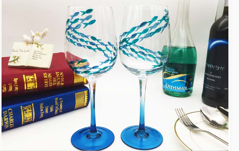 unique glass painting designs