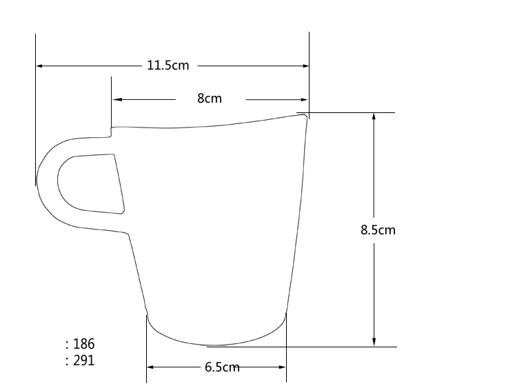 China oem logo glass coffee mugs glass tumbler clear glass coffee mugs wholesale