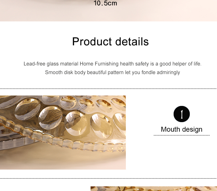 electroplated glass plate