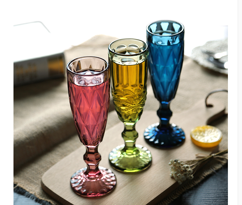 old fashioned champagne glasses