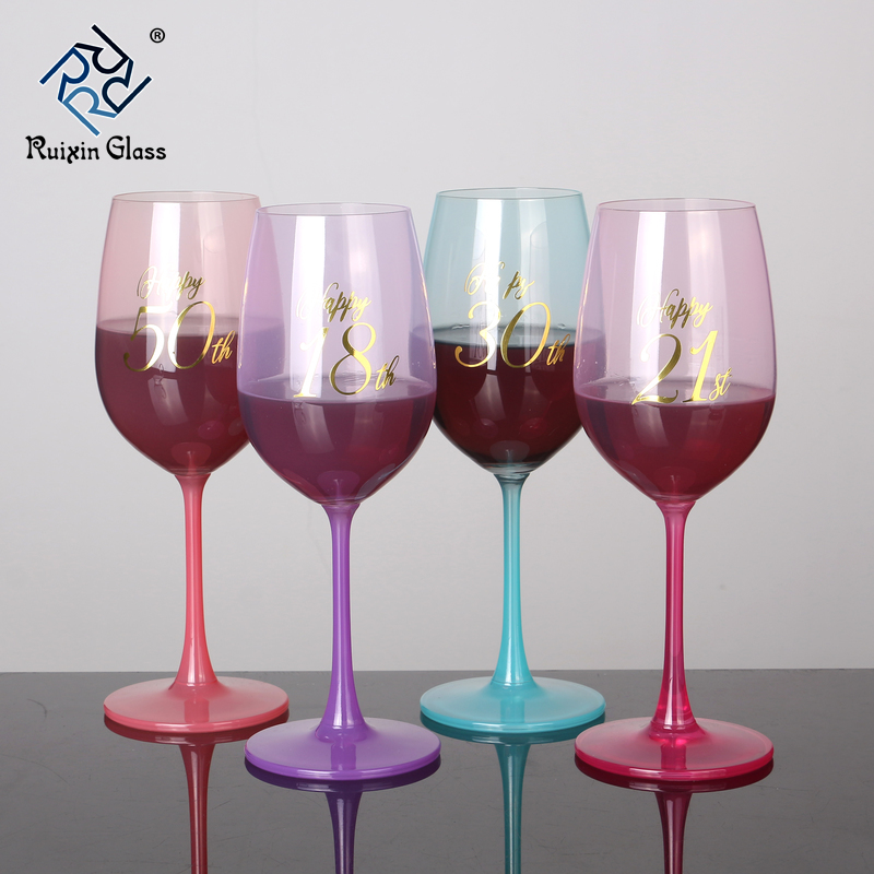 11 China Factory Wholesale Colored Wine Glasses Bulk