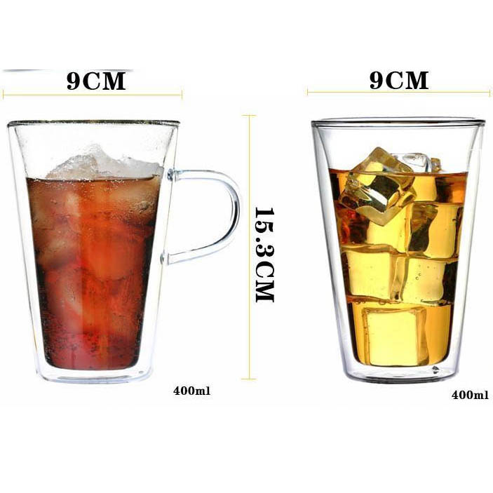 double glass coffee cups