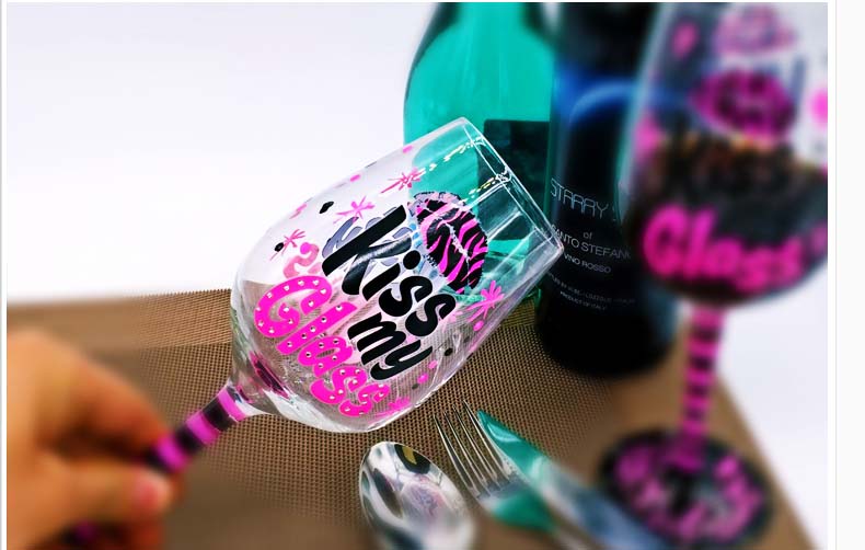 fun wine glasses