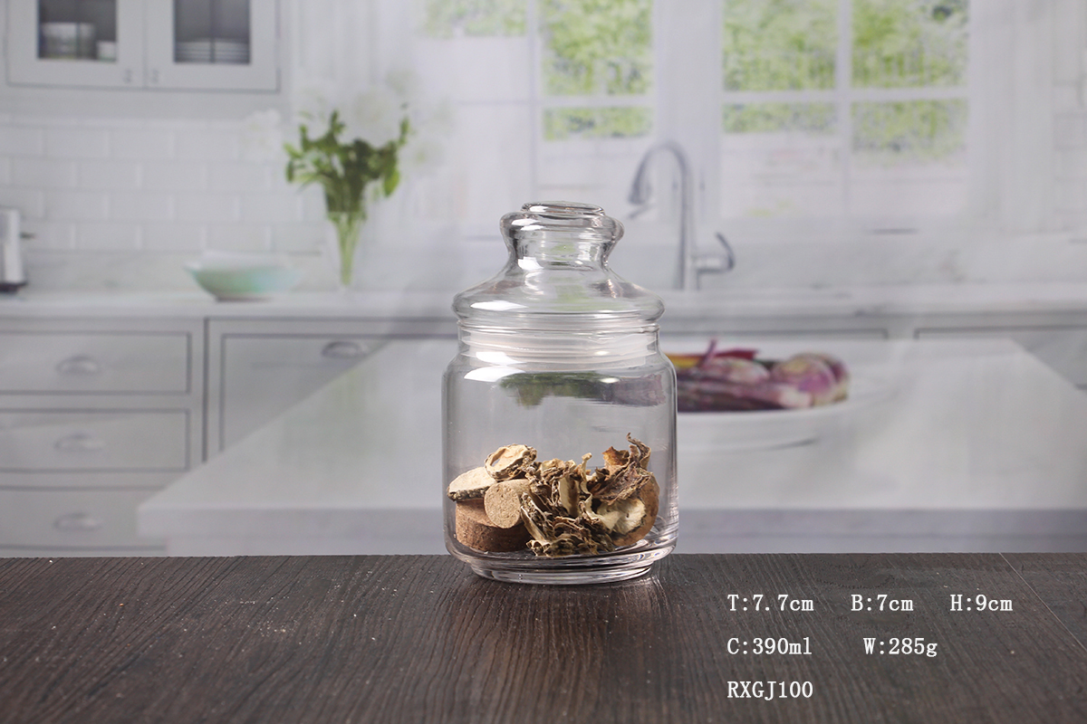 clear glass containers wholesale