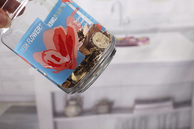 Sealed Glass Jar With Dome Lid