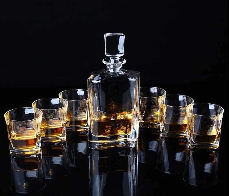 whiskey glasses set 