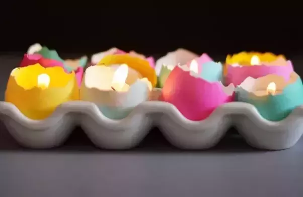 How can I decorate my room with tealight candle holders?