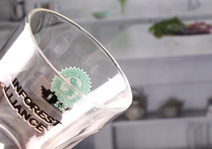 double wall glasses with logo