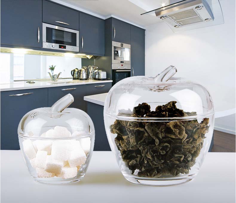 glass storage jar