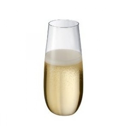 Gold rim champagne flutes