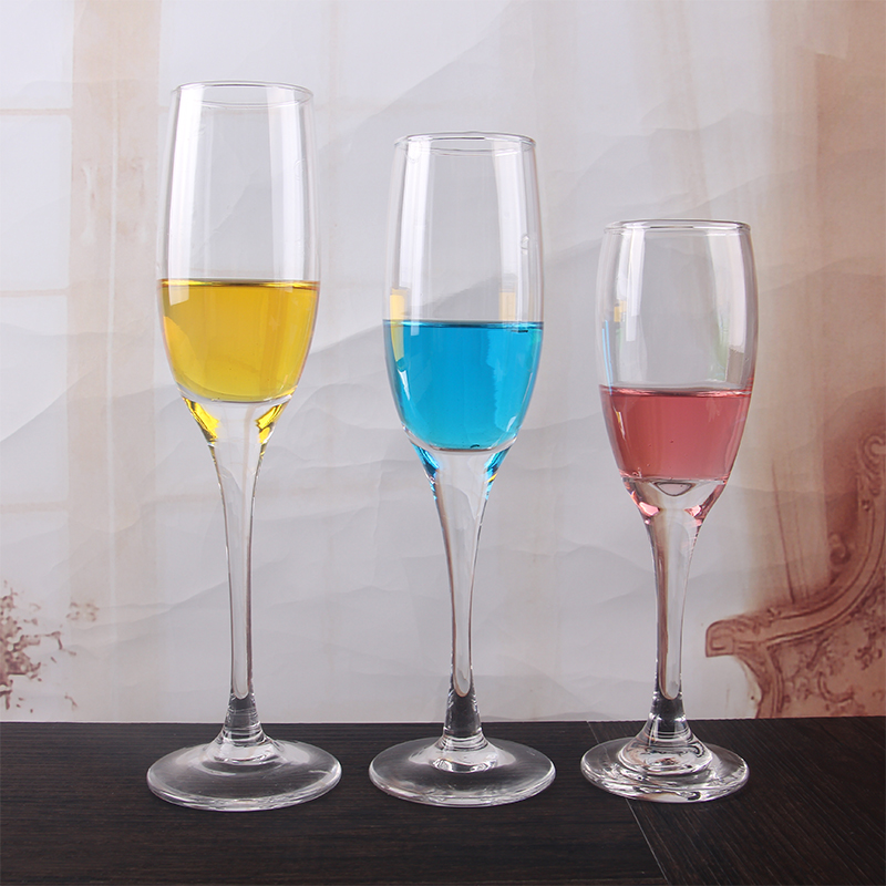 custom made champagne glasses