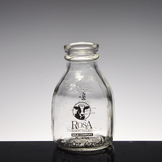 milk glass bottles supplier