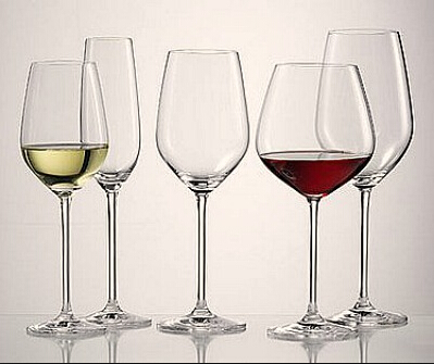 What are the stems of wine glasses for?