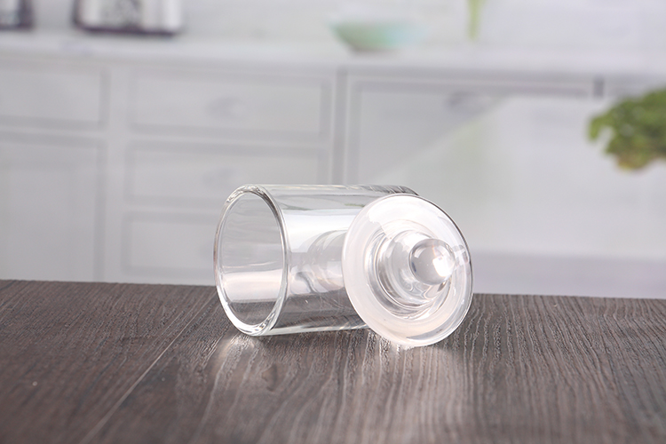 Small Glass Jar With Dome Lid