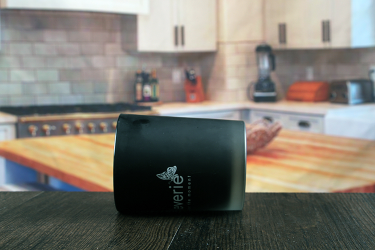 Black candle holders