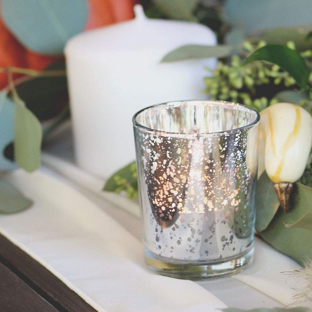 CD053 Glass Christmas Candle Holders Wholesale