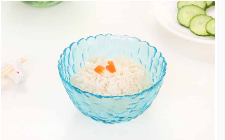 coloured glass bowls