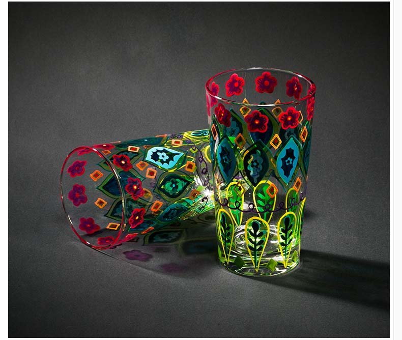 painted glasses
