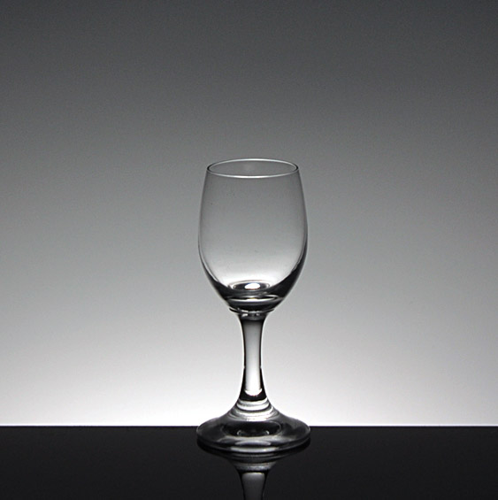 Different types of drinking glasses