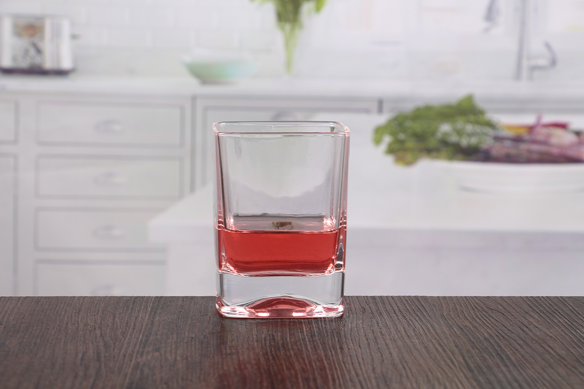 Square whiskey glasses