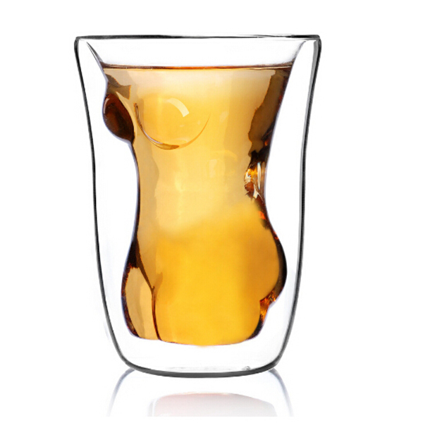 Woman Shape Beer Glass